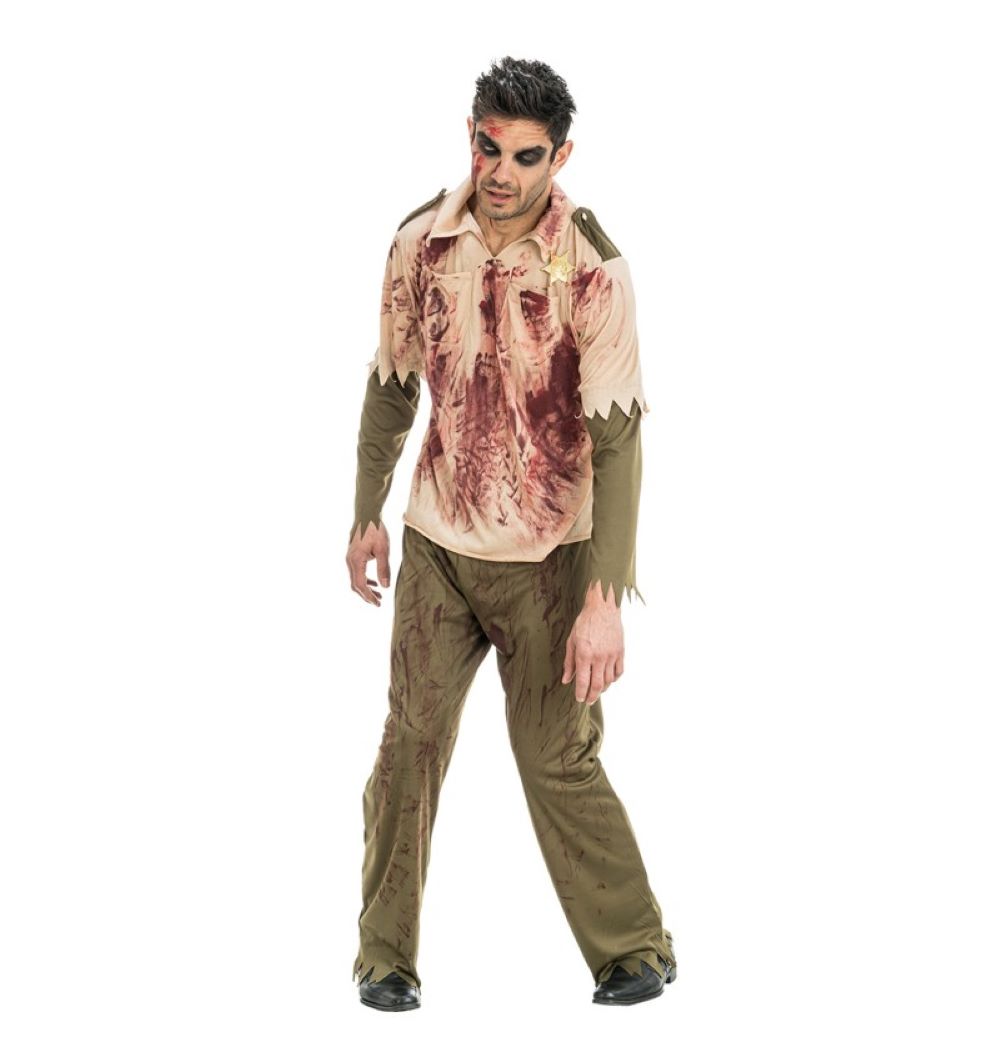 das-kost-mland-zombie-sheriff-kost-m-herren-gr-n-gr-l image 1
