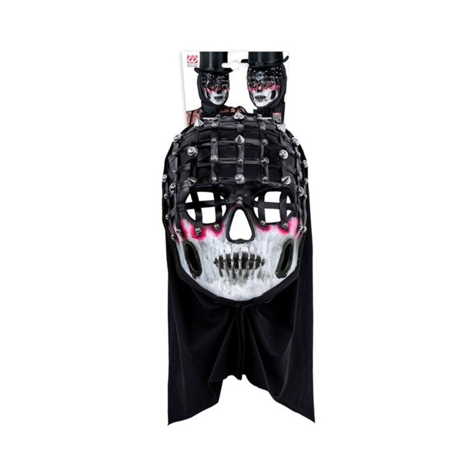 horror-maske-lebende-tote-kapuze-nieten-halloween image 2