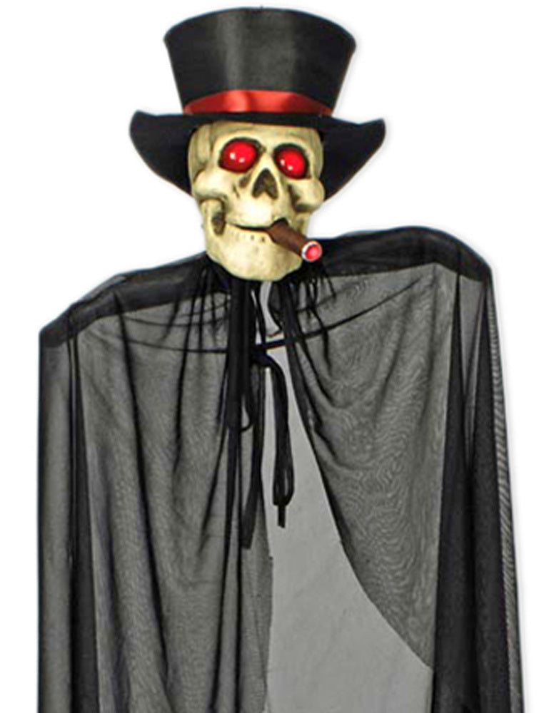 das-kost-mland-geister-figur-totenkopf-zylinder-150-cm-schwarz image 2