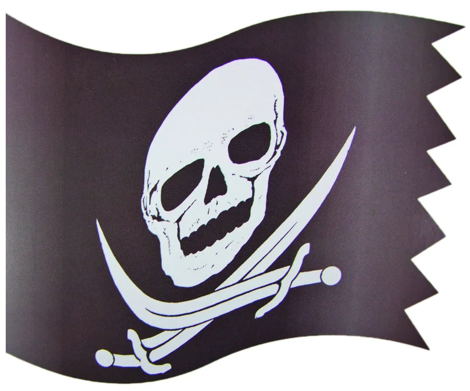 das-kost-mland-dekorationen-piratenflagge-totenkopf-schwarz-s-bel image 1