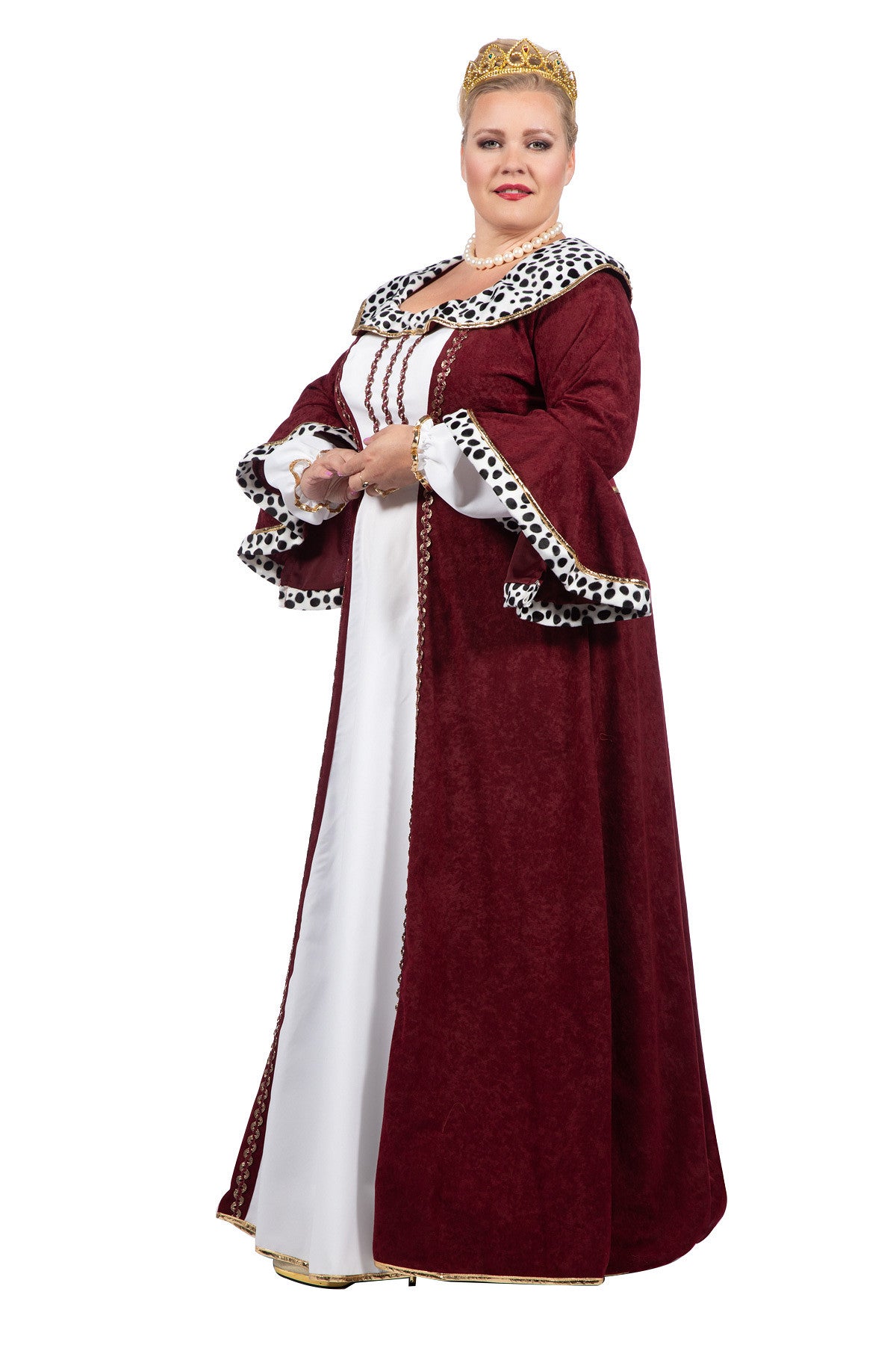 das-kost-mland-malika-k-nigin-kost-m-rot-damen-kleid image 5