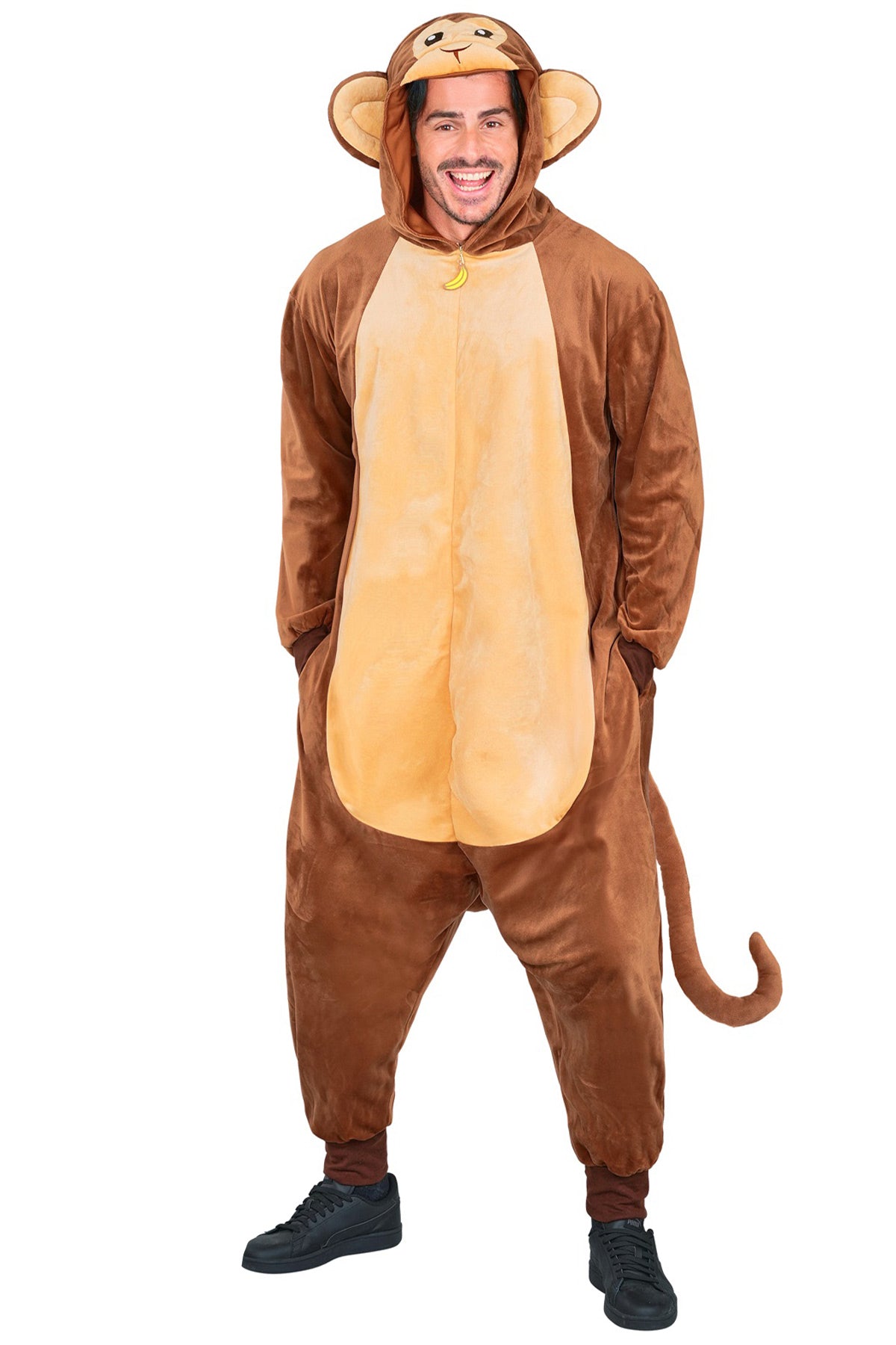 das-kost-mland-affe-tierkost-m-overall-pl-sch-gr-l-xl image 1
