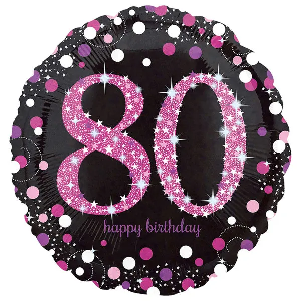 das-kost-mland-folienballon-18-43cm-sparkling-pink-80 image 1