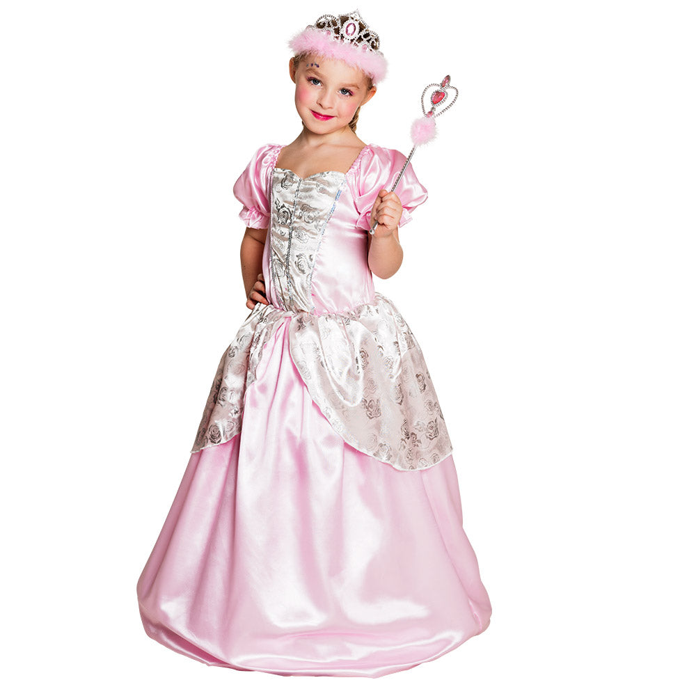 das-kost-mland-tiara-jasmine-krone-kinder-rosa-silber image 3