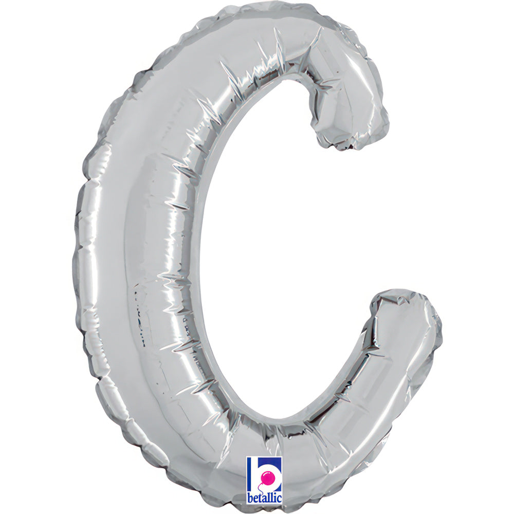folienballon-buchstabe-skript-silber-c-14-36-cm-luft image 1