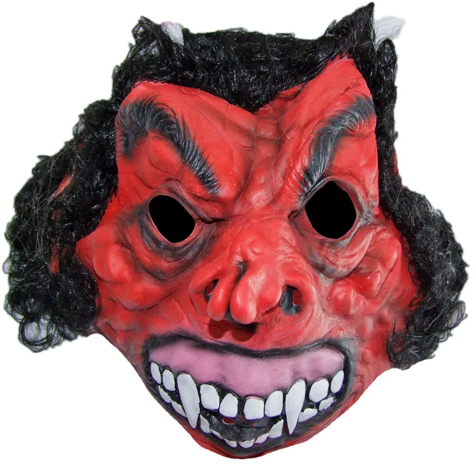 das-kost-mland-accessoires-horror-maske-teufel-latex image 1