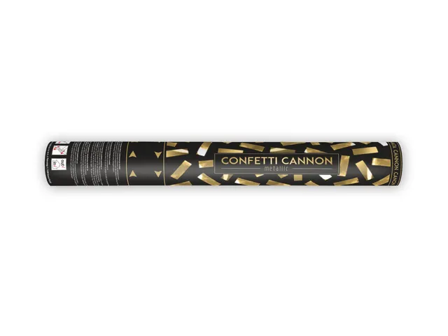 das-kost-mland-konfettishooter-gold-40cm-konfettikanone image 1