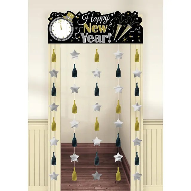 das-kost-mland-new-year-t-rvorhang-99x195cm-silvester image 1