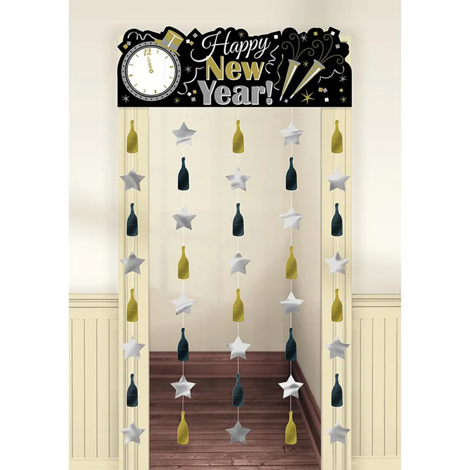 das-kost-mland-new-year-t-rvorhang-99x195cm-silvester image 1