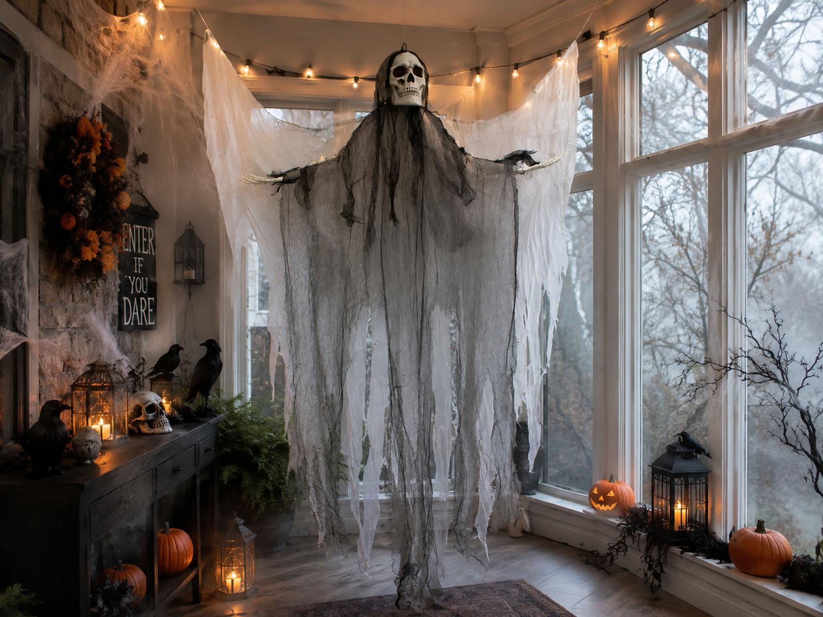 das-kost-mland-todesengel-halloween-h-ngefigur-180-cm-mit-fl-geln image 4