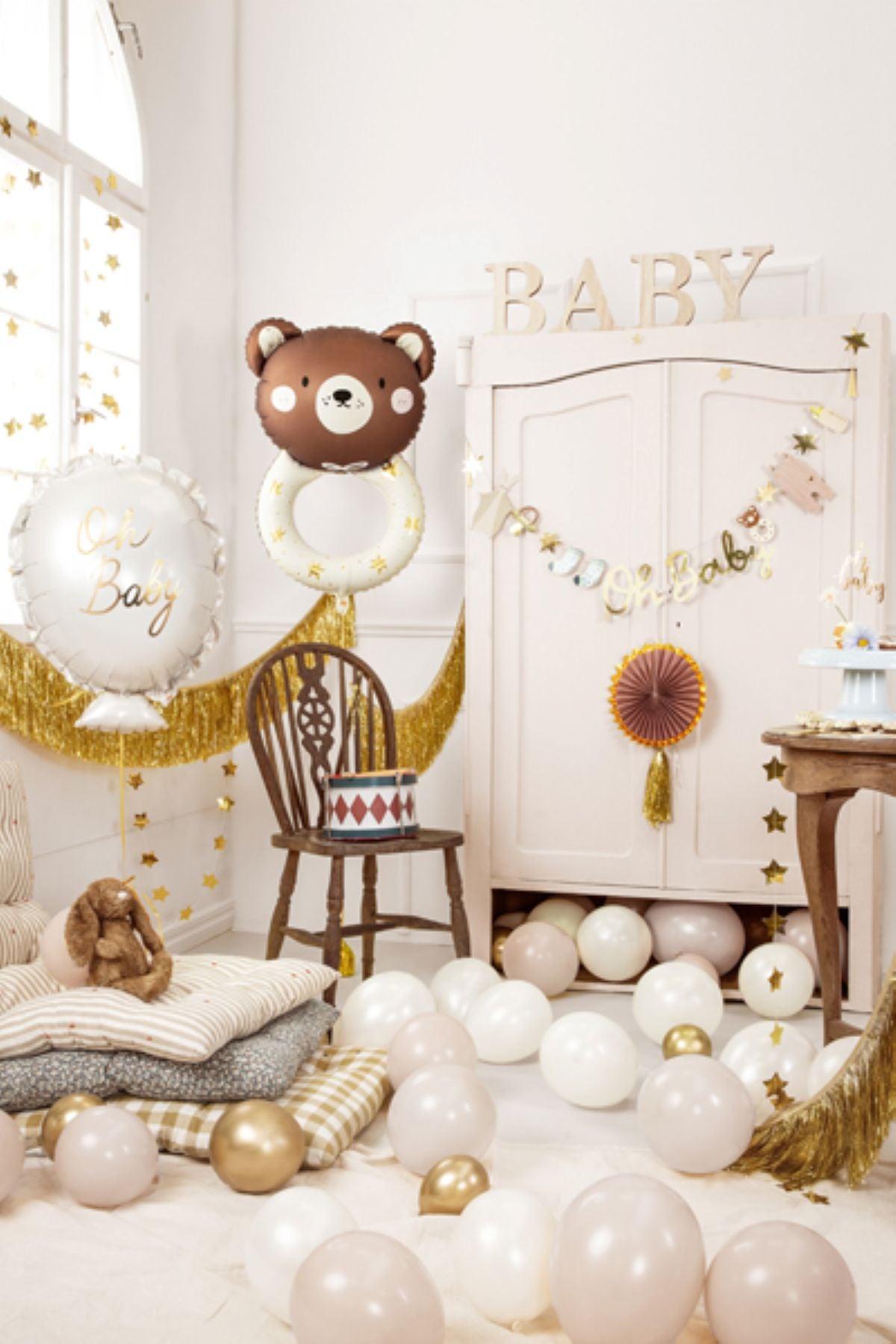 das-kost-mland-dekorationen-folienballon-teddyb-r-rassel-61x88cm image 4
