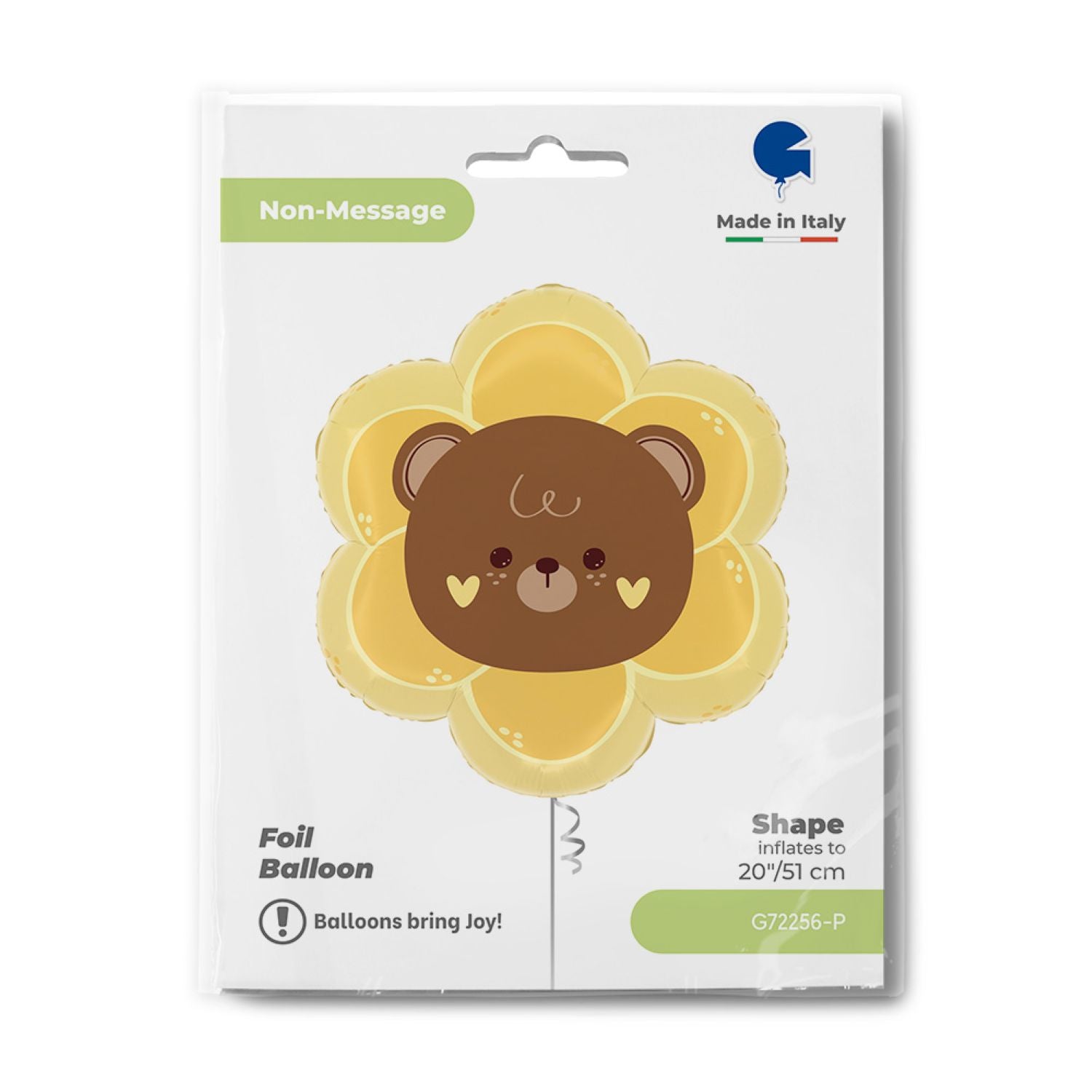 das-kost-mland-shape-folienballon-b-r-51-cm-tier-geschenk image 2