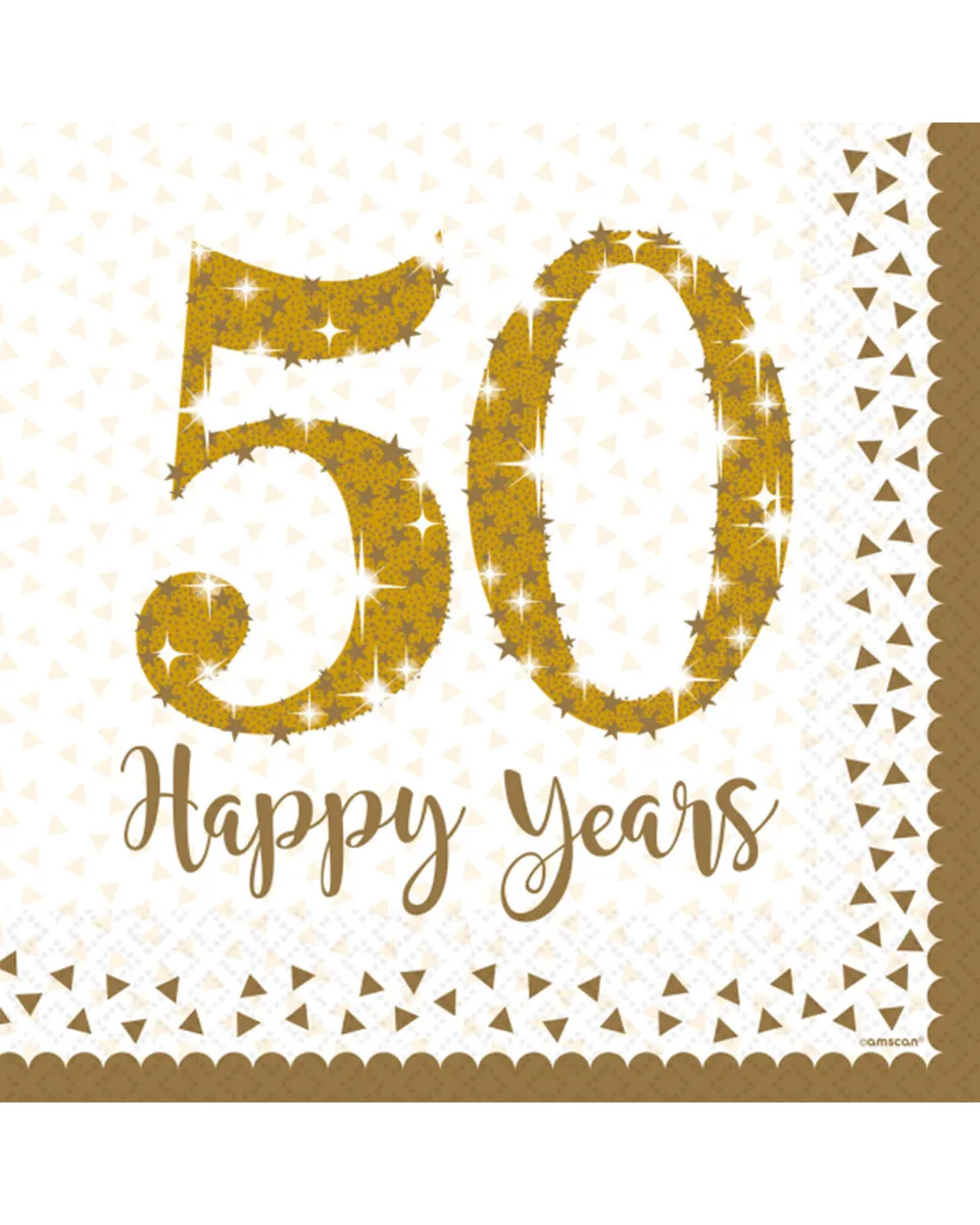 das-kost-mland-gold-anniversaries-servietten-33x33cm-16-st-ck image 1