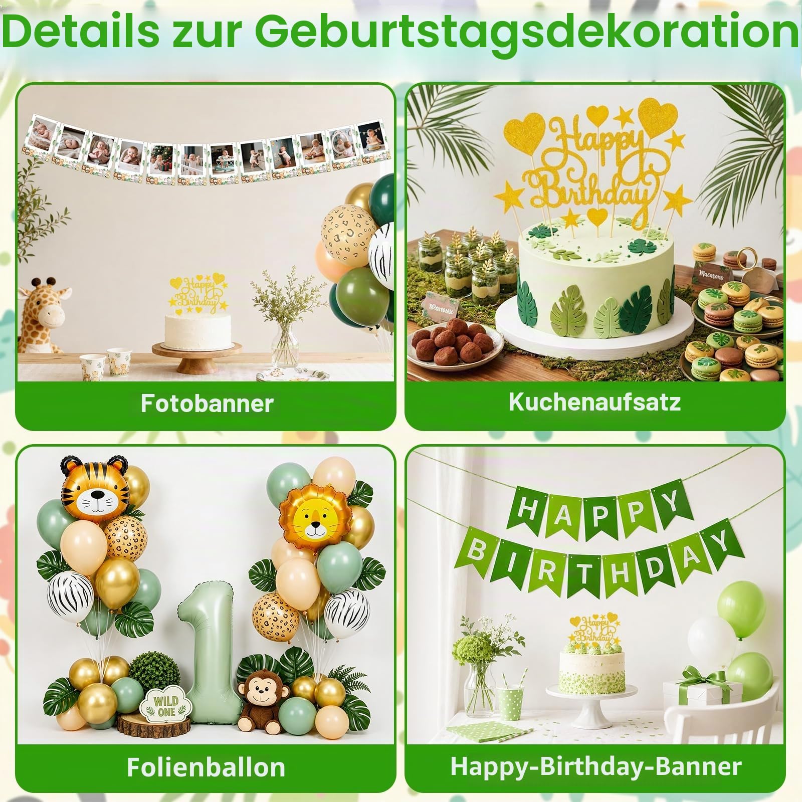 heitoyi-wild-one-deko-1-geburtstag-gr-n-safari-set image 4