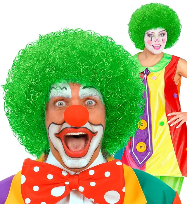 das-kost-mland-per-cke-clown-gr-n-volumin-s-fasching image 1
