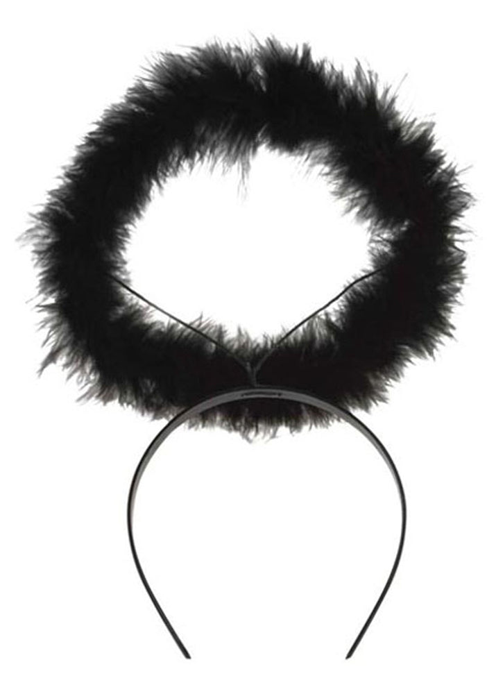 das-kost-mland-accessoires-engel-haarreif-heiligenschein-schwarz image 1