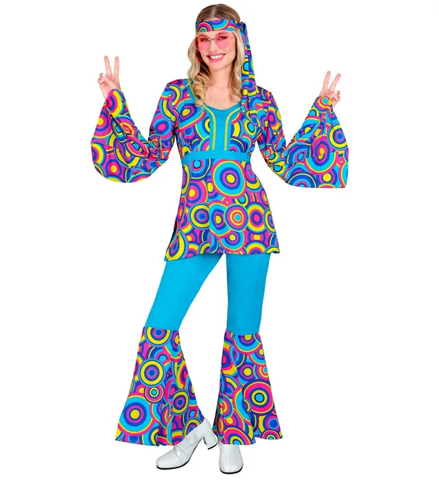 das-kost-mland-bubbles-hippie-anzug-damen-blau-gr-m image 1