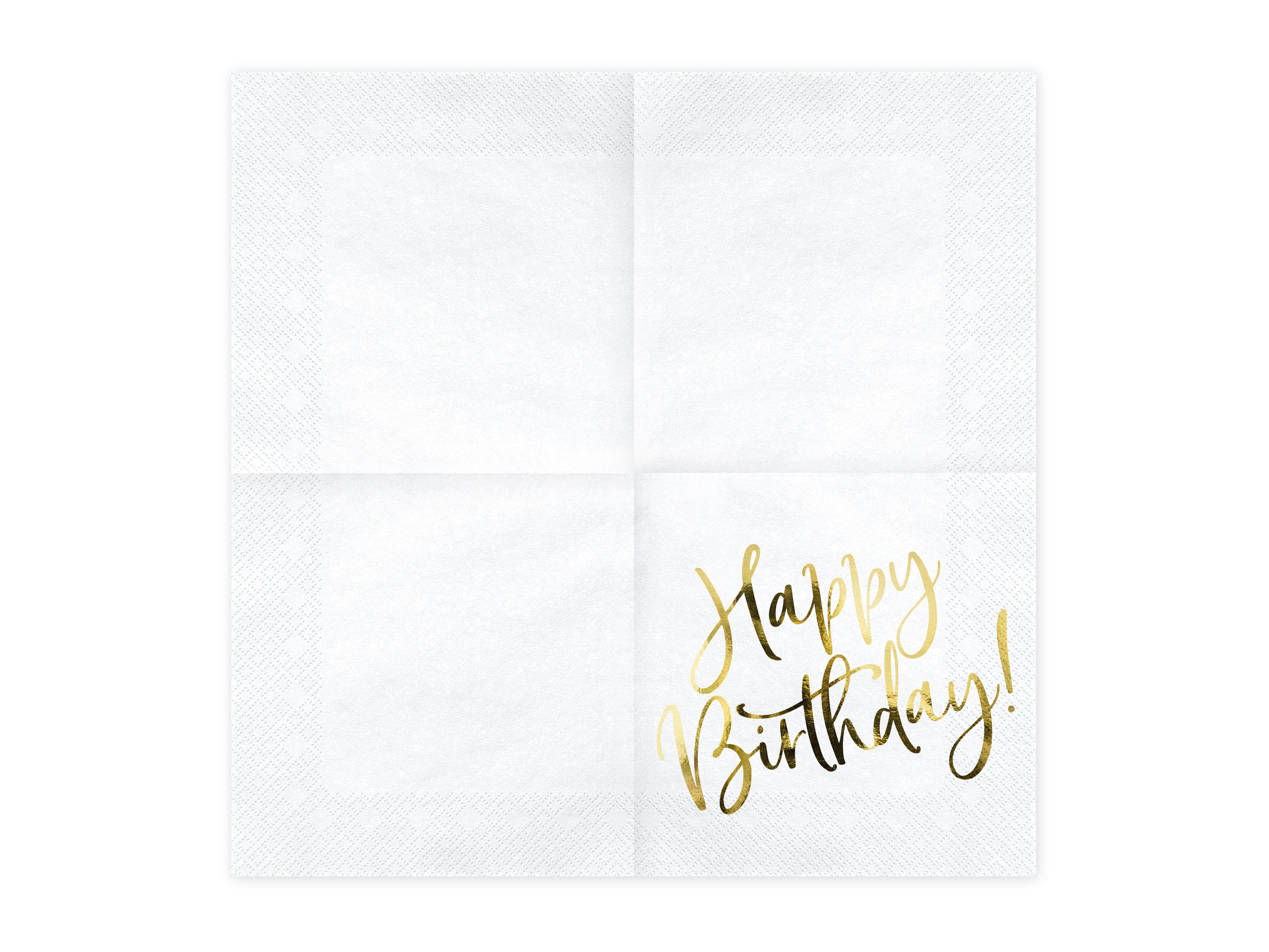das-kost-mland-happy-birthday-gold-servietten-20-stk image 2
