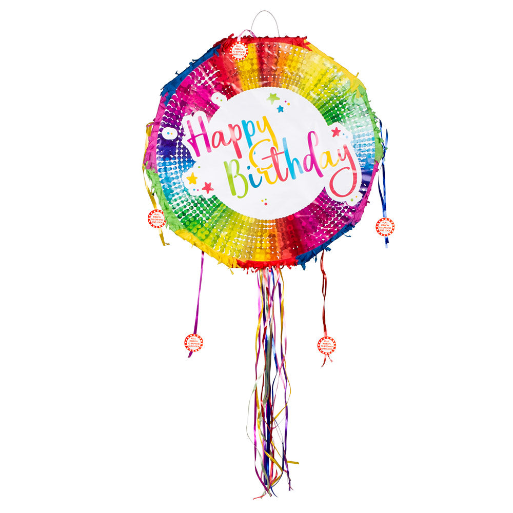 das-kost-mland-zieh-pinata-happy-birthday-44x44x9-cm-pinata image 1
