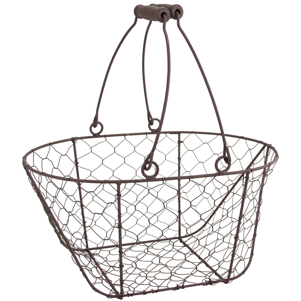 riffelmacher-metallkorb-mit-griffen-08211-drahtkorb-31x22-cm image 1
