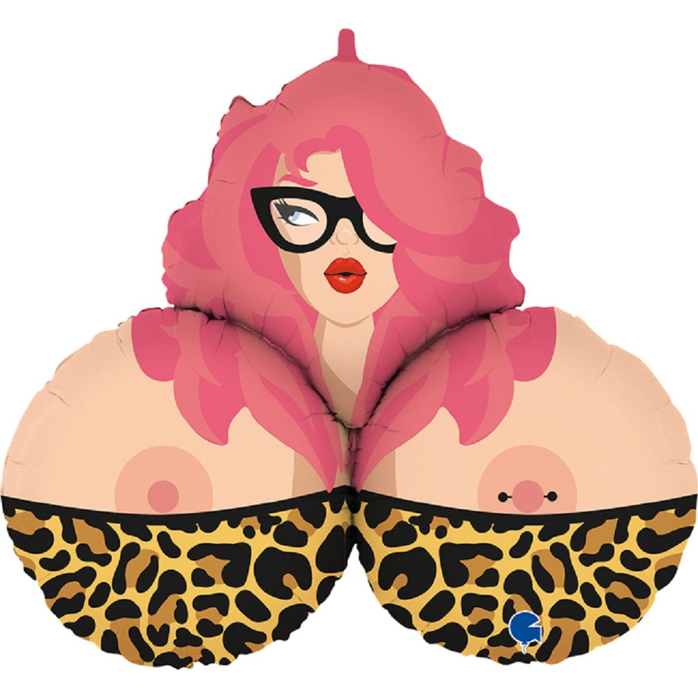 das-kost-mland-mrs-b-shape-folienballon-89-cm image 1