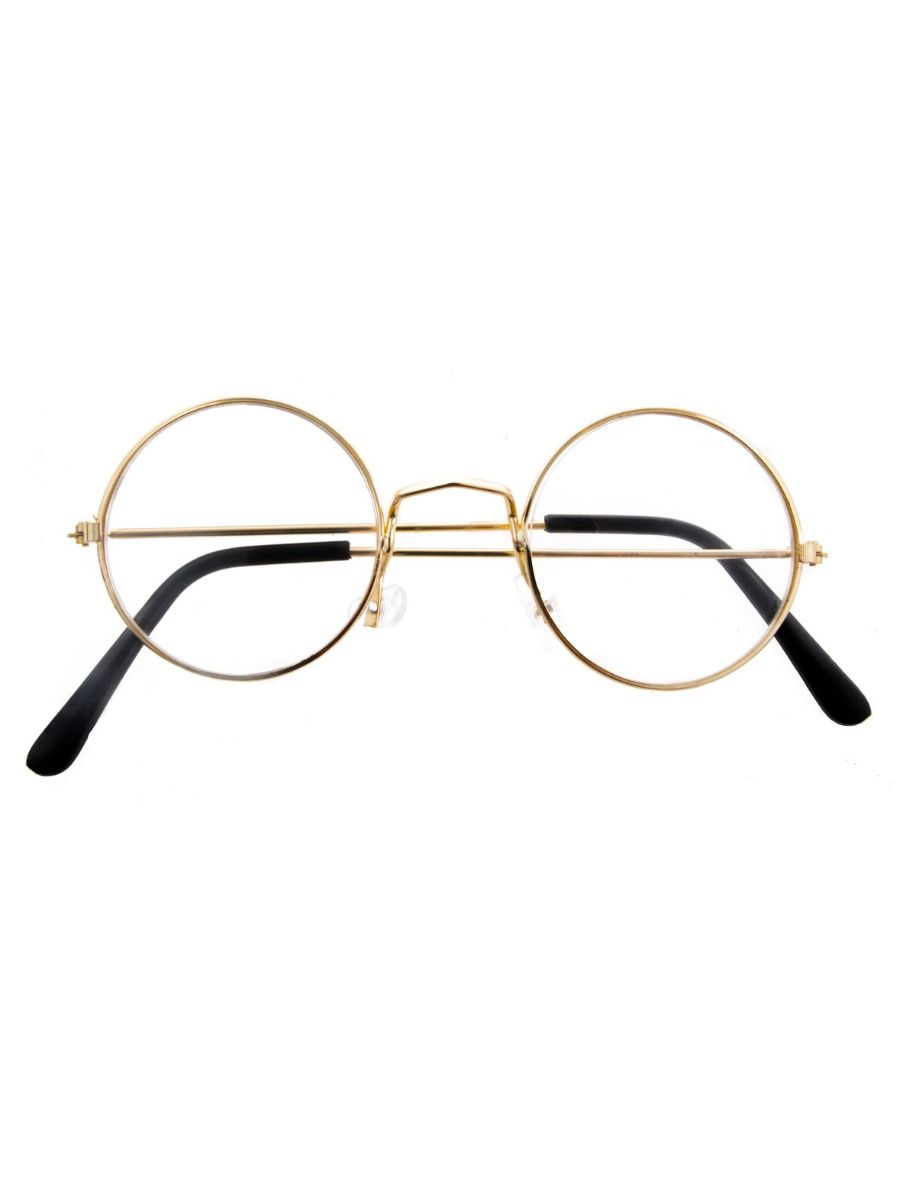 das-kost-mland-accessoires-brille-drahtrand-gold image 1