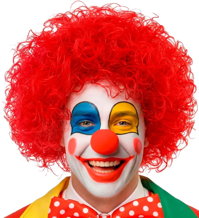 das-kost-mland-clown-per-cke-f-r-erwachsene-rot-volumin-s image 1