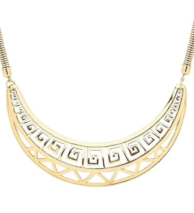 das-kost-mland-antike-halskette-r-merin-gold-verstellbar image 1