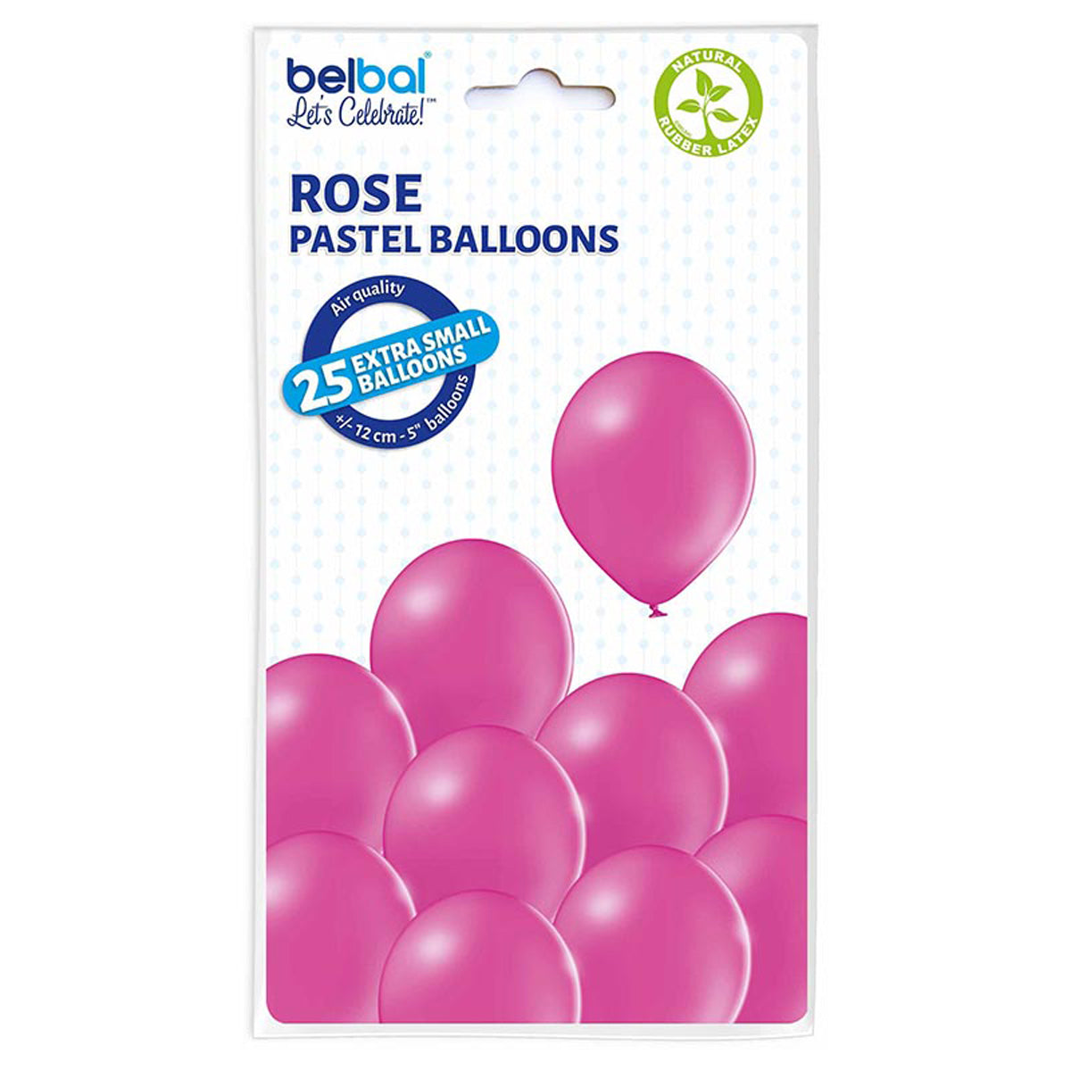das-kost-mland-luftballons-magenta-25-stk-12cm-latex image 1