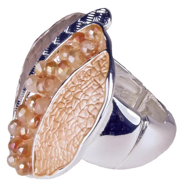 das-kost-mland-statementring-brosche-ros-gold-trachtenschmuck image 1