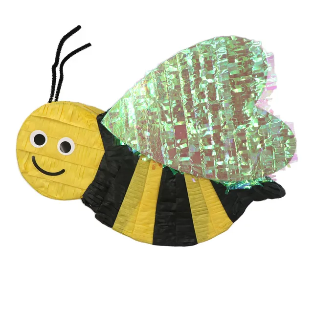 das-kost-mland-glitzer-biene-pinata-42cm-zum-bef-llen image 1