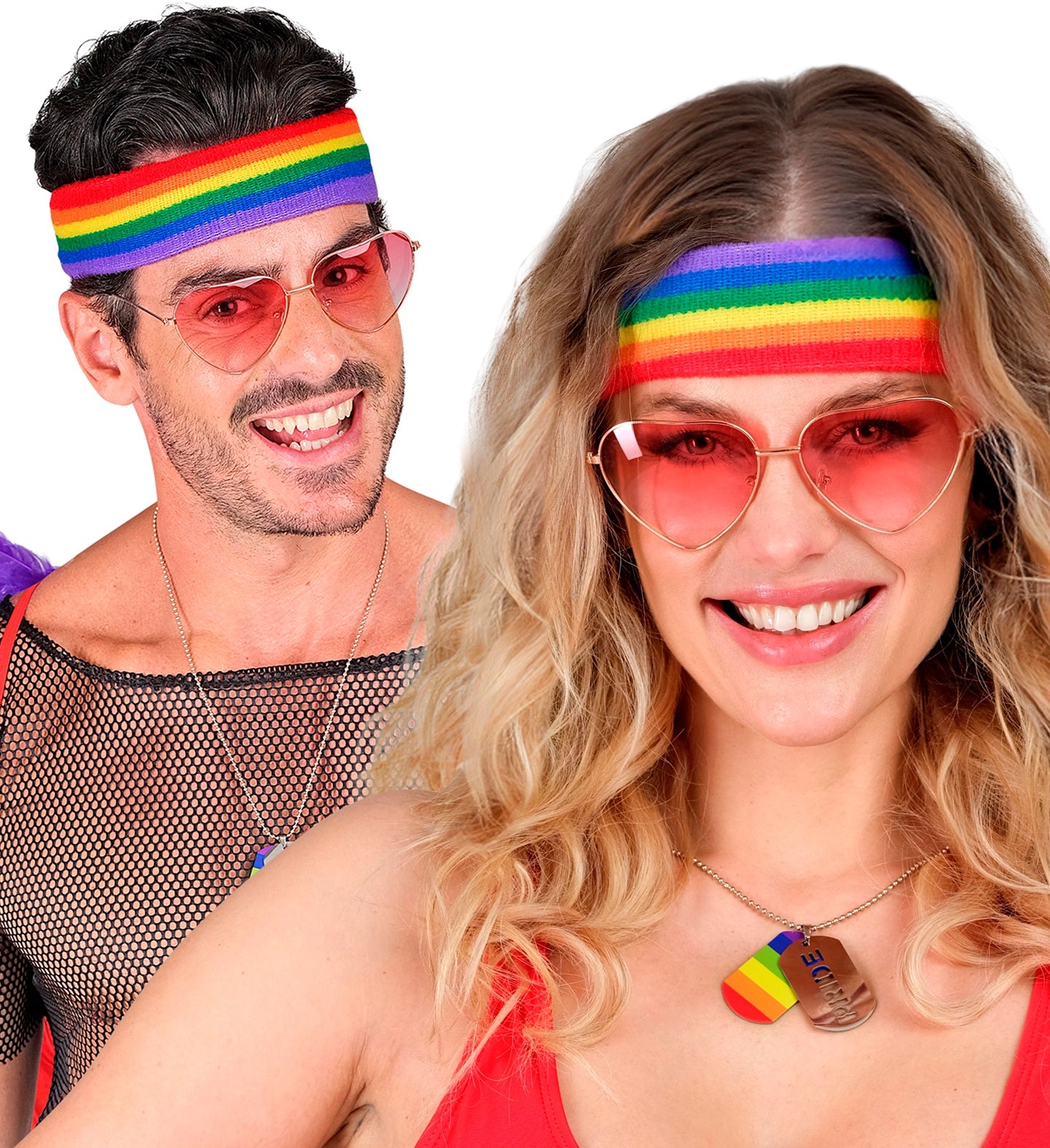 das-kost-mland-accessoires-herzbrille-gold-rot-mit-farbigen-gl-sern image 3