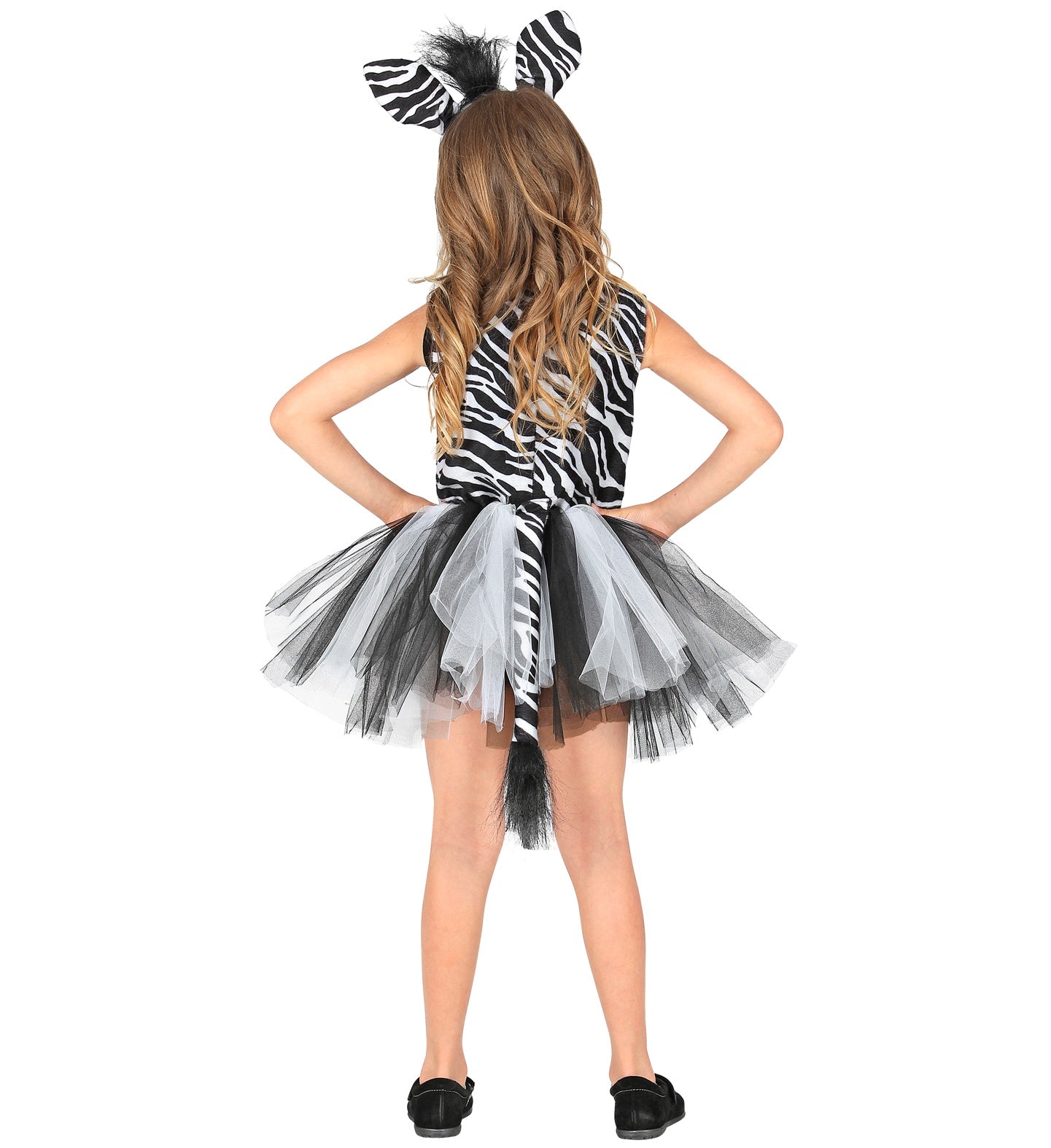 das-kost-mland-m-dchen-zebra-kinderkost-m-kleid-110 image 2