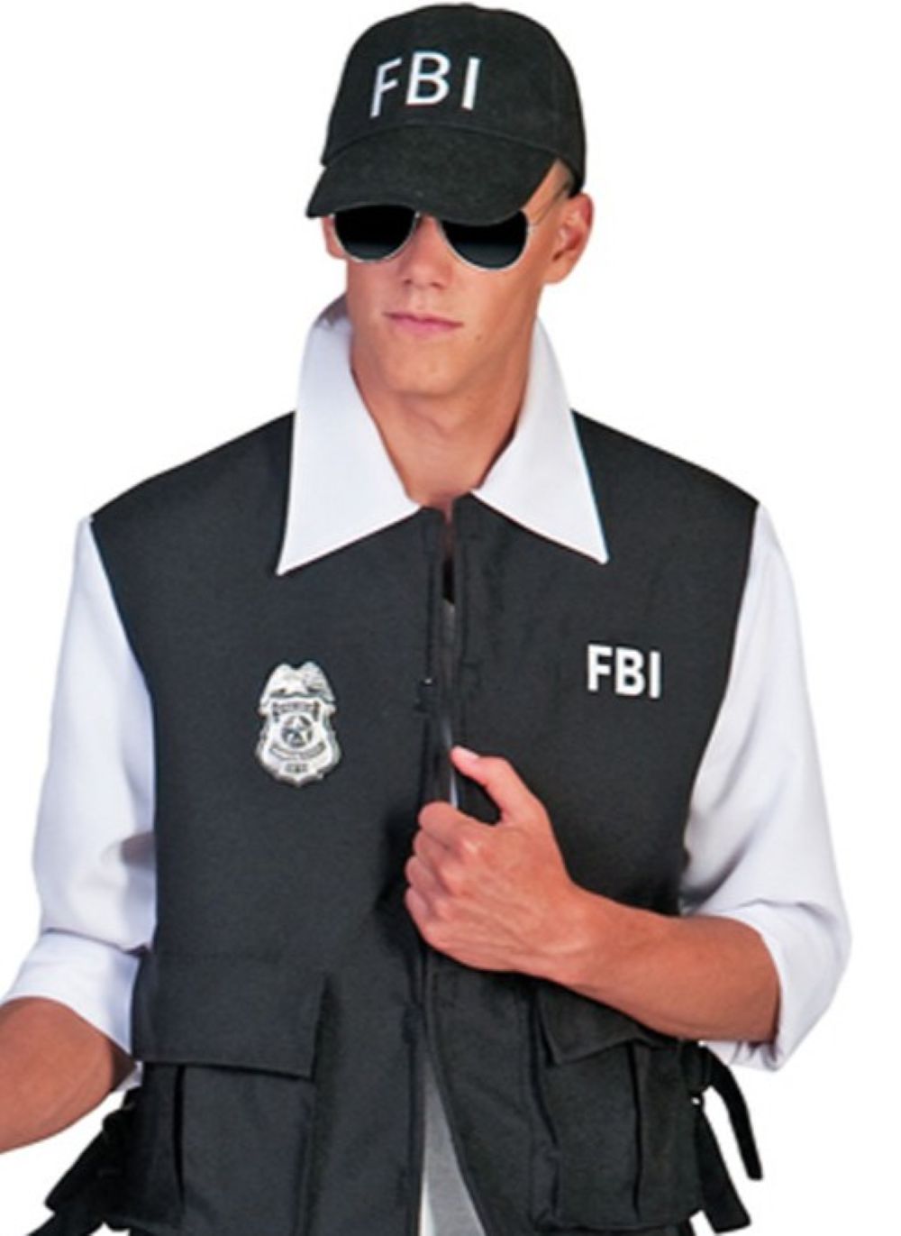 das-kost-mland-accessoires-fbi-polizei-m-tze-cap-schwarz-erwachsene image 2