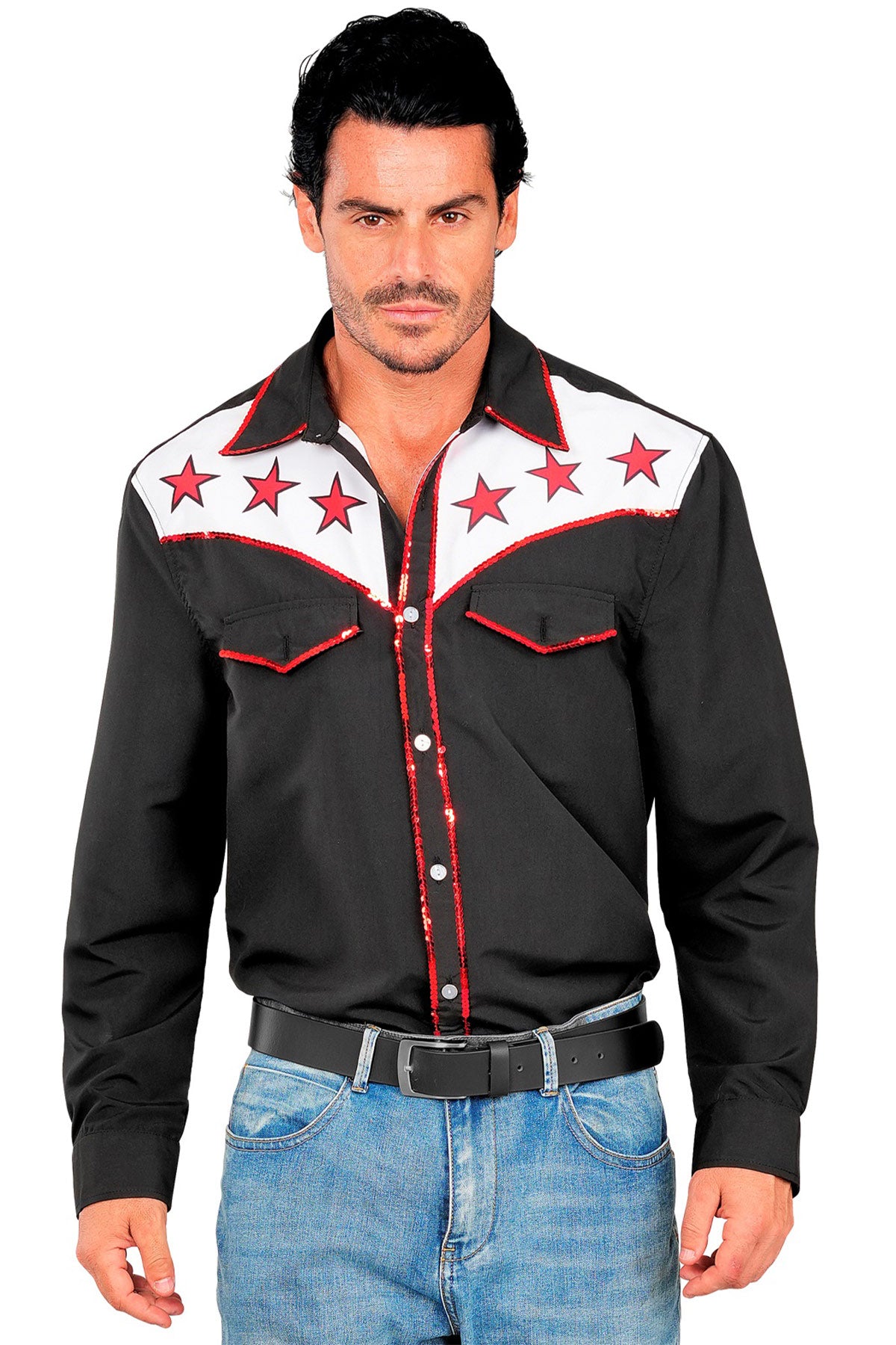 das-kost-mland-herren-cowboy-hemd-rodeo-schwarz-l-xl image 5