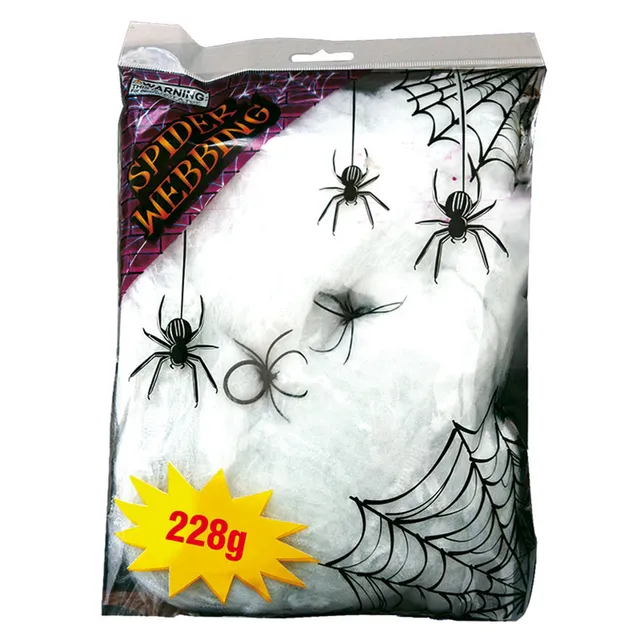 das-kost-mland-spinnweben-wei-228g-mit-spinnen image 1