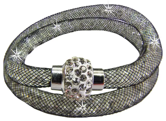 das-kost-mland-accessoires-stardust-armband-zweireihig-wei image 1