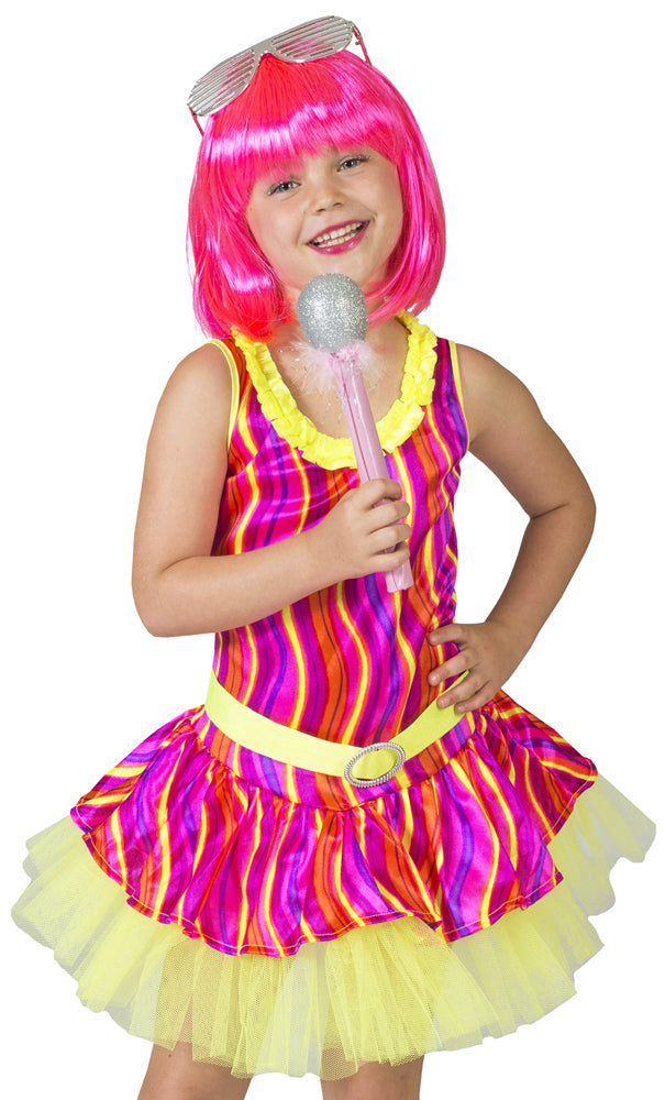 disco-queen-striped-neon-kost-m-m-dchen-gr-e-128 image 3