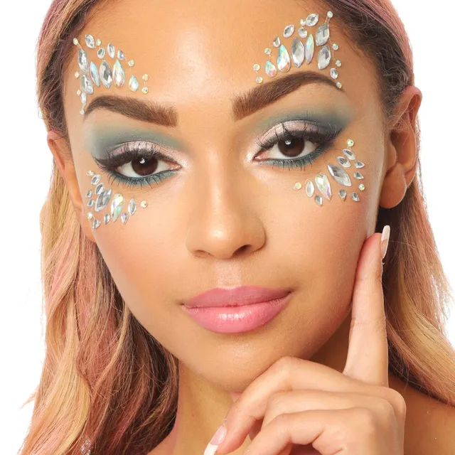 glitter-me-up-face-jewels-angel-wings-glitzersteine-selbstklebend image 1