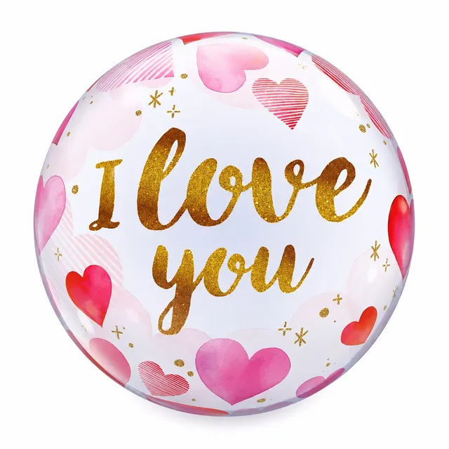 das-kost-mland-dekorationen-bubble-ballon-i-love-you-56cm image 1