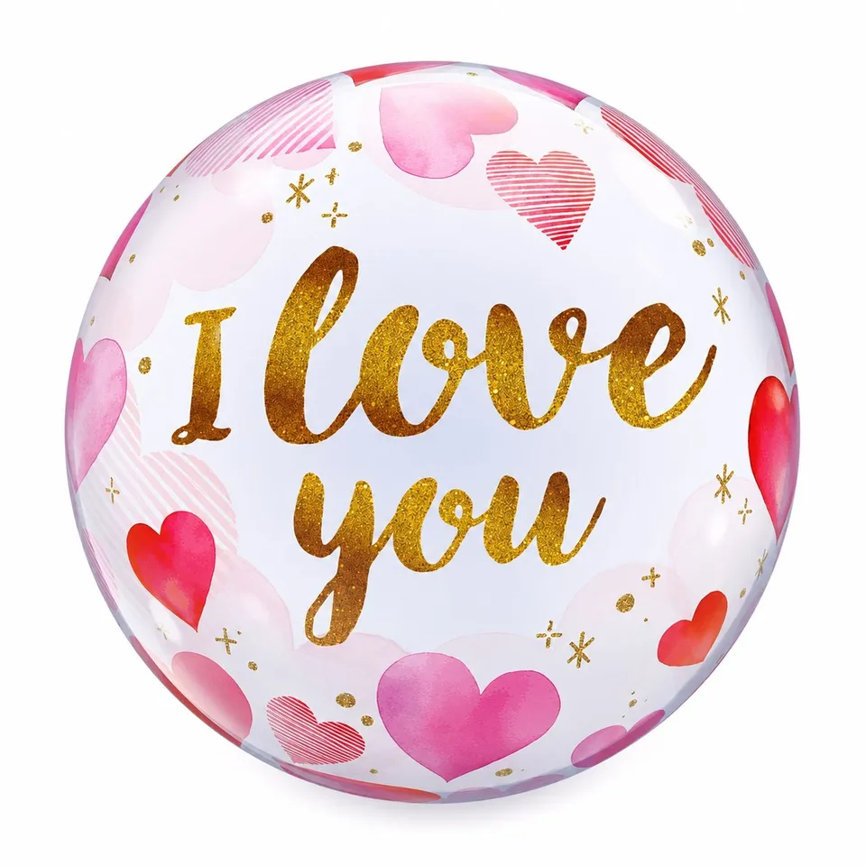 das-kost-mland-dekorationen-bubble-ballon-i-love-you-56cm image 1