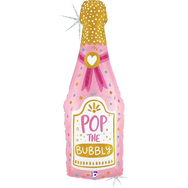 das-kost-mland-dekorationen-folienballon-champagne-bottle-94cm image 1