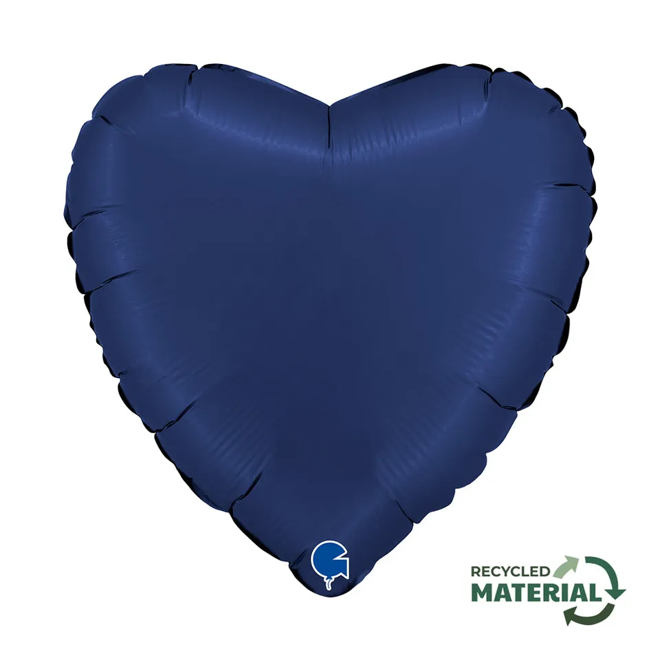 das-kost-mland-herz-folienballon-uni-satin-blue-navy-46cm image 1