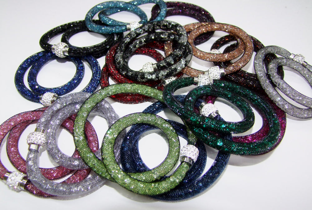 das-kost-mland-stardust-armband-zweireihig-dunkelbraun image 2