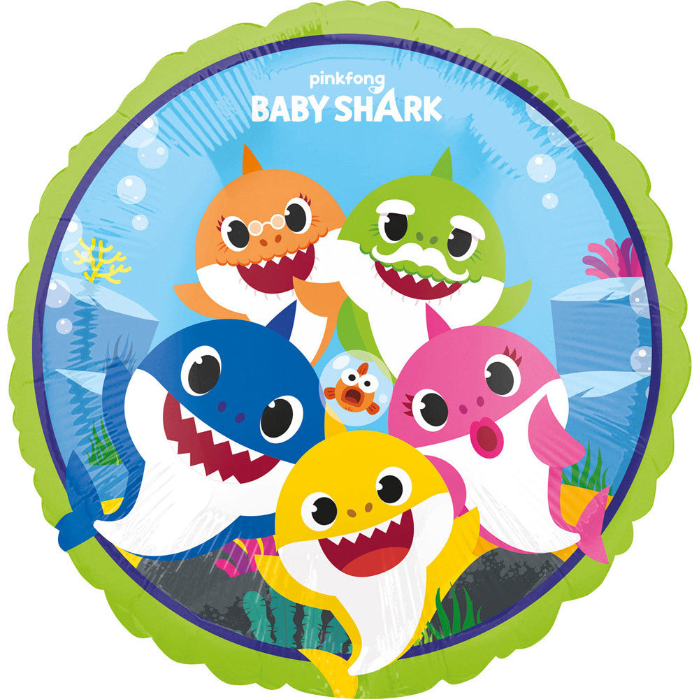 amscan-baby-shark-partygeschirr-becher-8x-250-ml-hai-party image 4