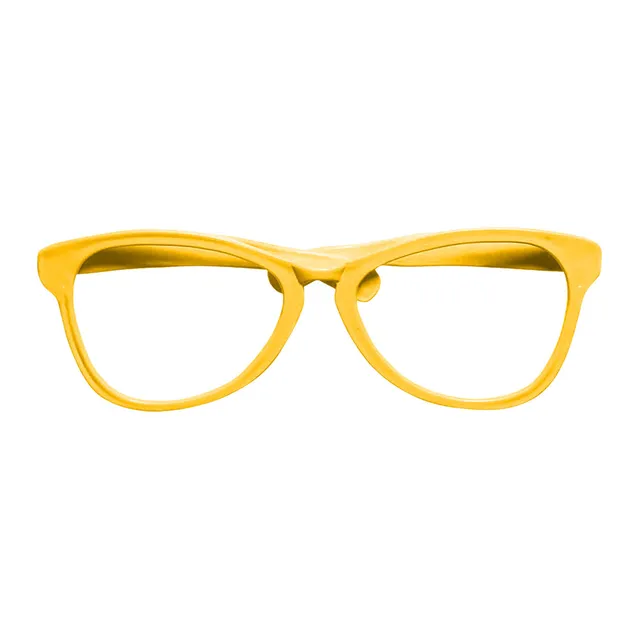 das-kost-mland-accessoires-brille-gelb-gro image 1