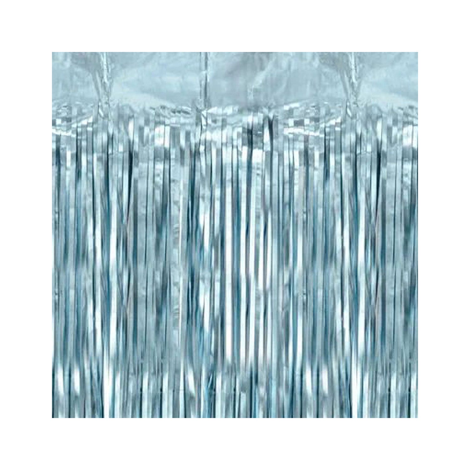 das-kost-mland-dekorationen-t-rvorhang-lametta-100x200cm-blau image 1
