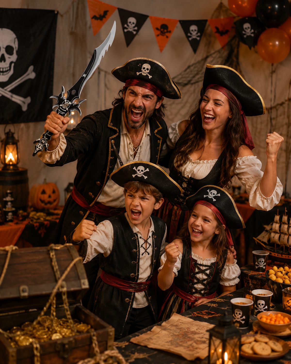 das-kost-mland-piratenschwert-schaumstoff-66cm-schwarz-grau-gezackt image 5