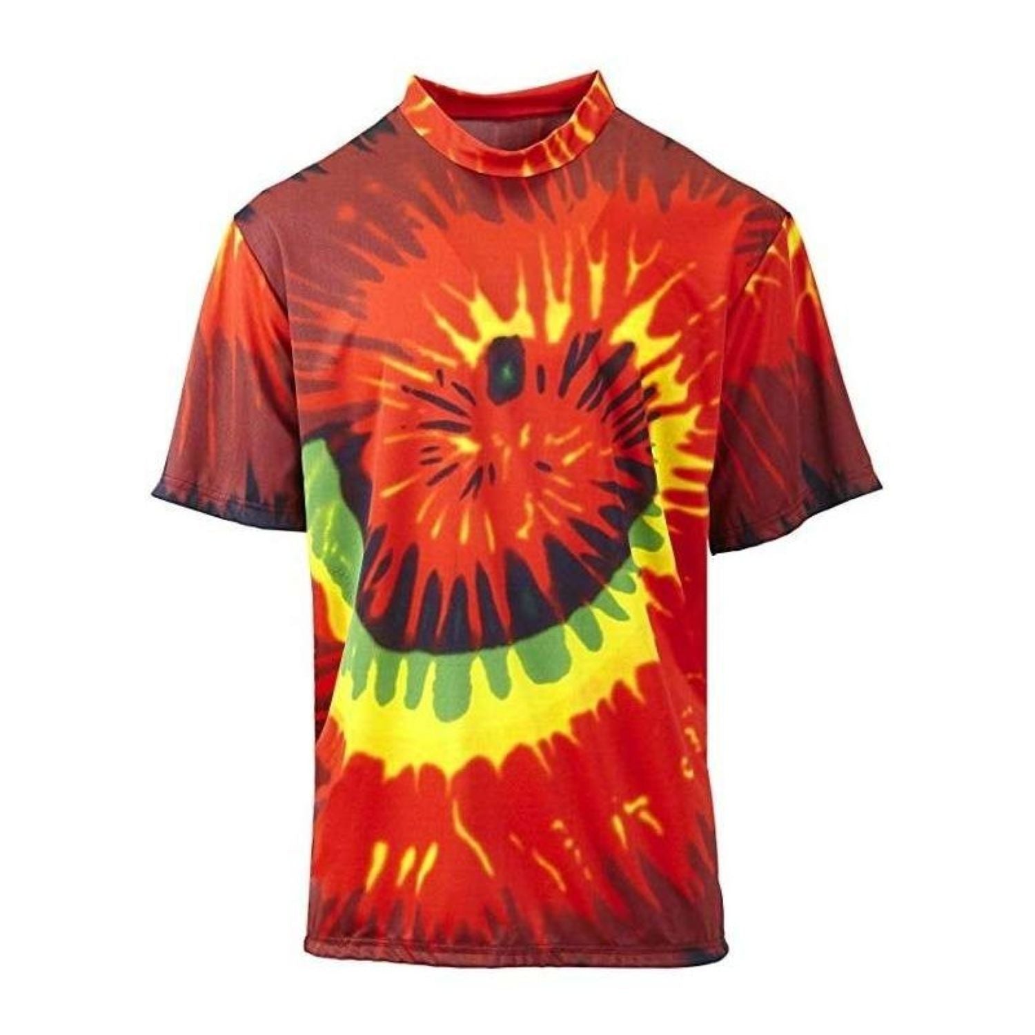 das-kost-mland-70er-batic-tie-dye-t-shirt-herren-batik-gr-m-l image 1