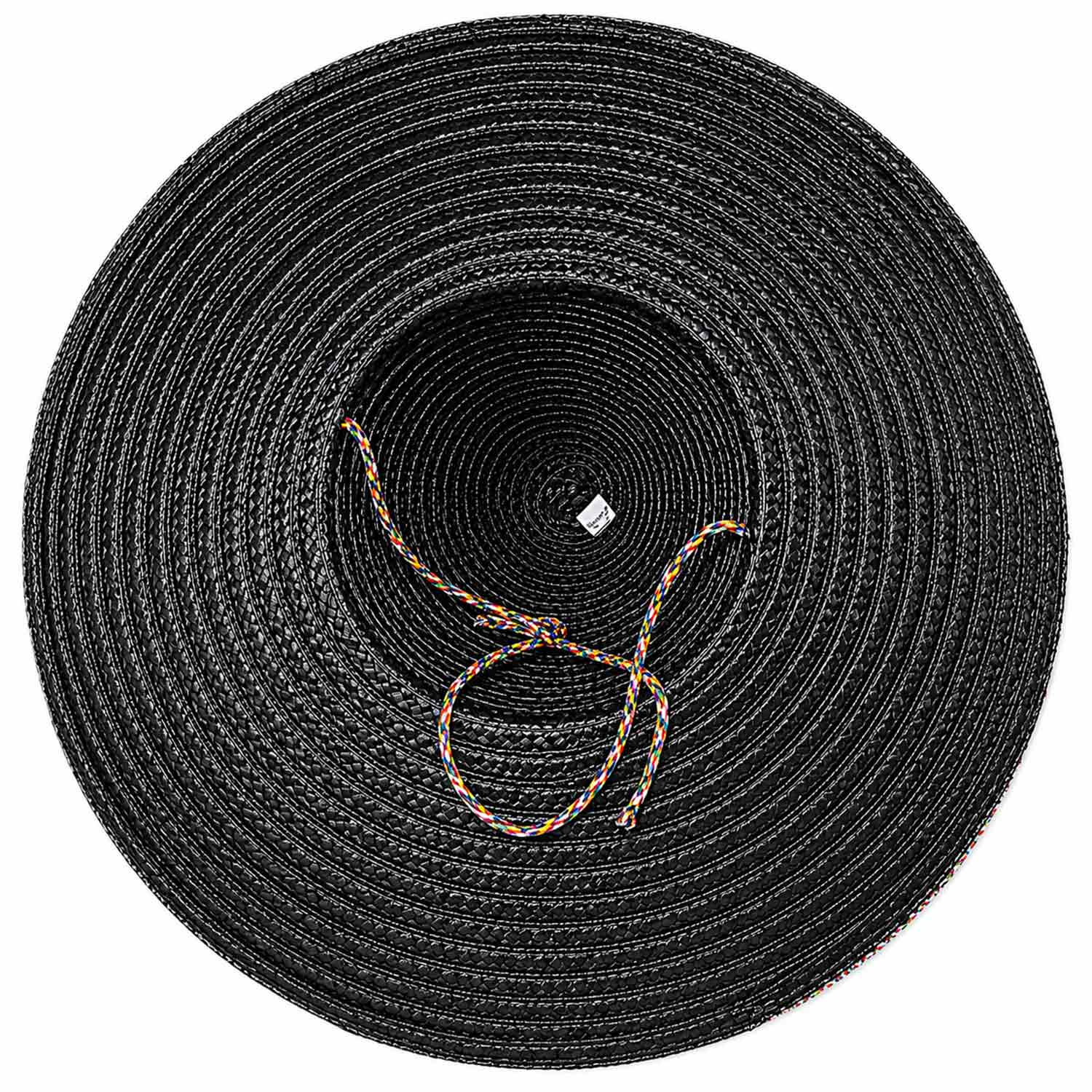 das-kost-mland-mexikaner-sombrero-mit-troddeln-60cm-hut-schwarz image 3